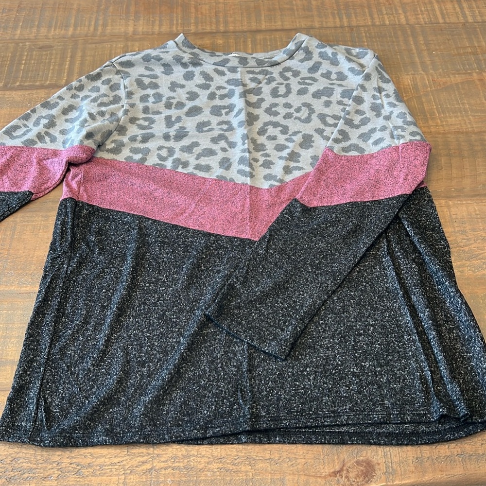 Women animal print top